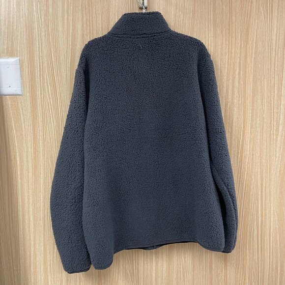 NWT Eddie Bauer Gray Fleece Jacket Size Large - Picture 7 of 7